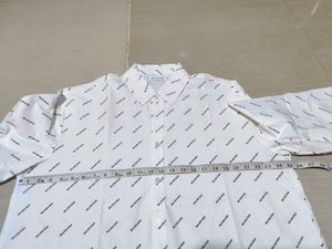 Balenciaga All Over Logo Shirt