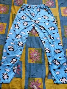 Cute Panda Print Pajama Set