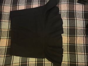 Black Ruffle Skirt