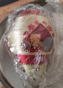 Decorated shrifal (shagun nariyal)