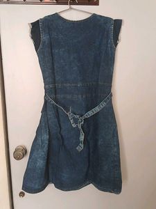 Denim dress