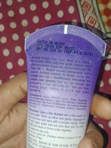 UBIK Gentle Pimple Care Face Wash