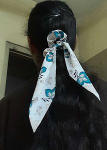 Scrunchies with Bows Set of 2