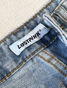 Korean Net Jeans