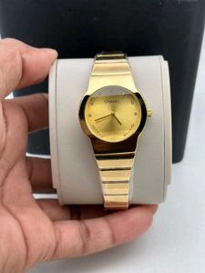 Elegant Gold Chanel Watch