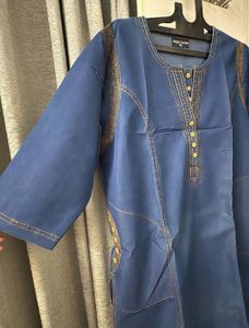 Classic Blue Denim Kurta