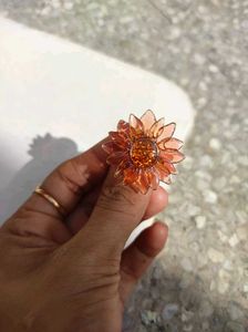 Sunflower Resin Jewellery Set