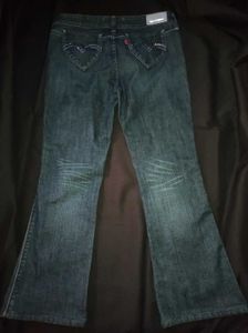 Levis Lady style studed vintage Y2k low waist Deni