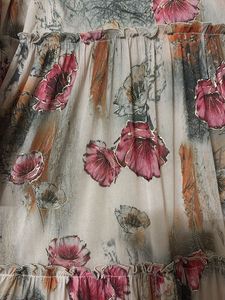 Bohemian Floral Tiered Maxi Dress