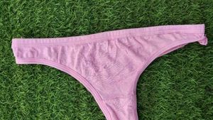 Pink Thong Underwear
