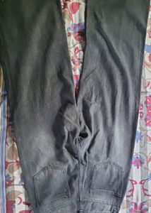 Grey Washed Denim Jeans