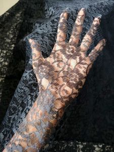 Elegant Black Lace Dress