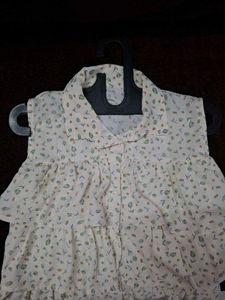 floral cute layered top