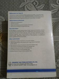 R.D. Sharma Mathematics Class 11th Book