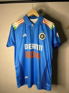 India Men's Blue Cricket Jersey