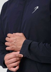 Men's Navy Hooded Jacket