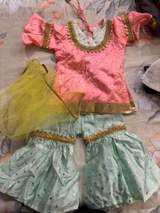 Sharara Suit For 1 Year Old Girl