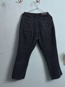 Dark Wash Classic Straight Leg Jeans
