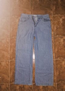 Light Wash Wide Leg Jeans