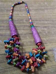 Boho Beaded Statement Necklace