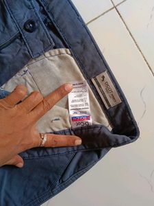 Branded Gray Caused Pant