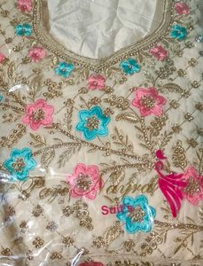 Nyra Cut Stone Work Full Set With Dupatta &amp; Plazo