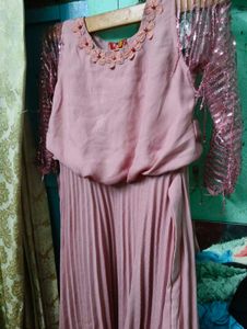 new Beautiful Pink Eid Dress for Girls