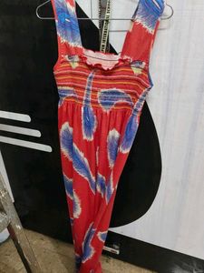 2 combo nighty Cute Lipstick Print Top