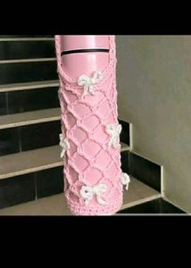 crochet bottle holder