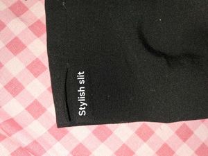 Classic Black High-Waisted Trousers