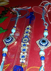 Evil Eye Rakhi Set
