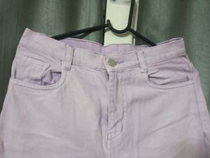 Lavender Straight Jeans 🪻