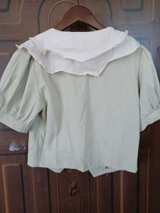 Cute Puff Sleeve Top