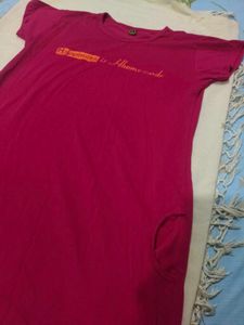 Fuchsia T-Shirt Dress 💅🏻