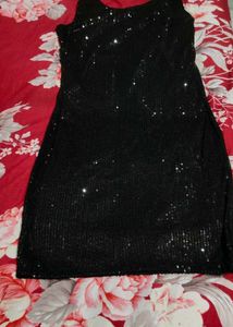 Black Sequence Bodycon Dress ❤️❤️