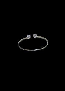 Silver Tone Bangle Bracelet