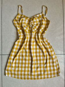 Yellow Gingham Sundress