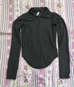 Athletic Zip-Up Top