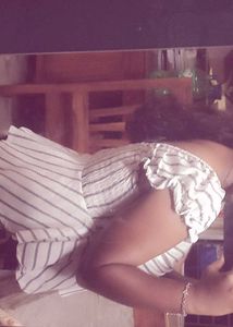 Striped Peplum Top