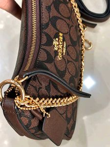 Coach Monogram Shoulder Bag