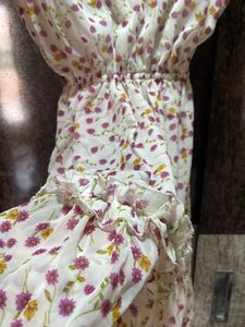Floral Ruffle Tiered Dress