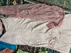 Pink kurta set