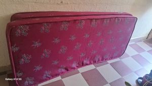 Comfortable Maroon Floral Mattress