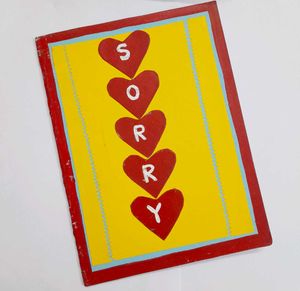 Handmade Sorry Card
