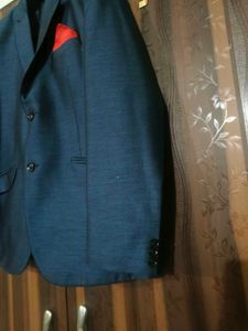 Formal Blazer with Pocket Square