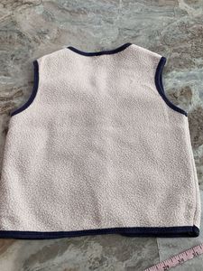 Cute Monkey Fleece Vest