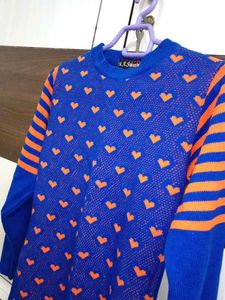 Girlish Woolen Top