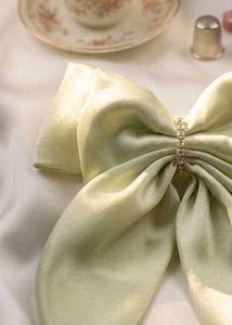 handmade Elegant Satin Bow Hair Clip