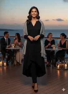 BCBGMAXAZRIA 'Midnight Elite' Tunic!