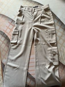 Stylish Beige Cargo Pants
